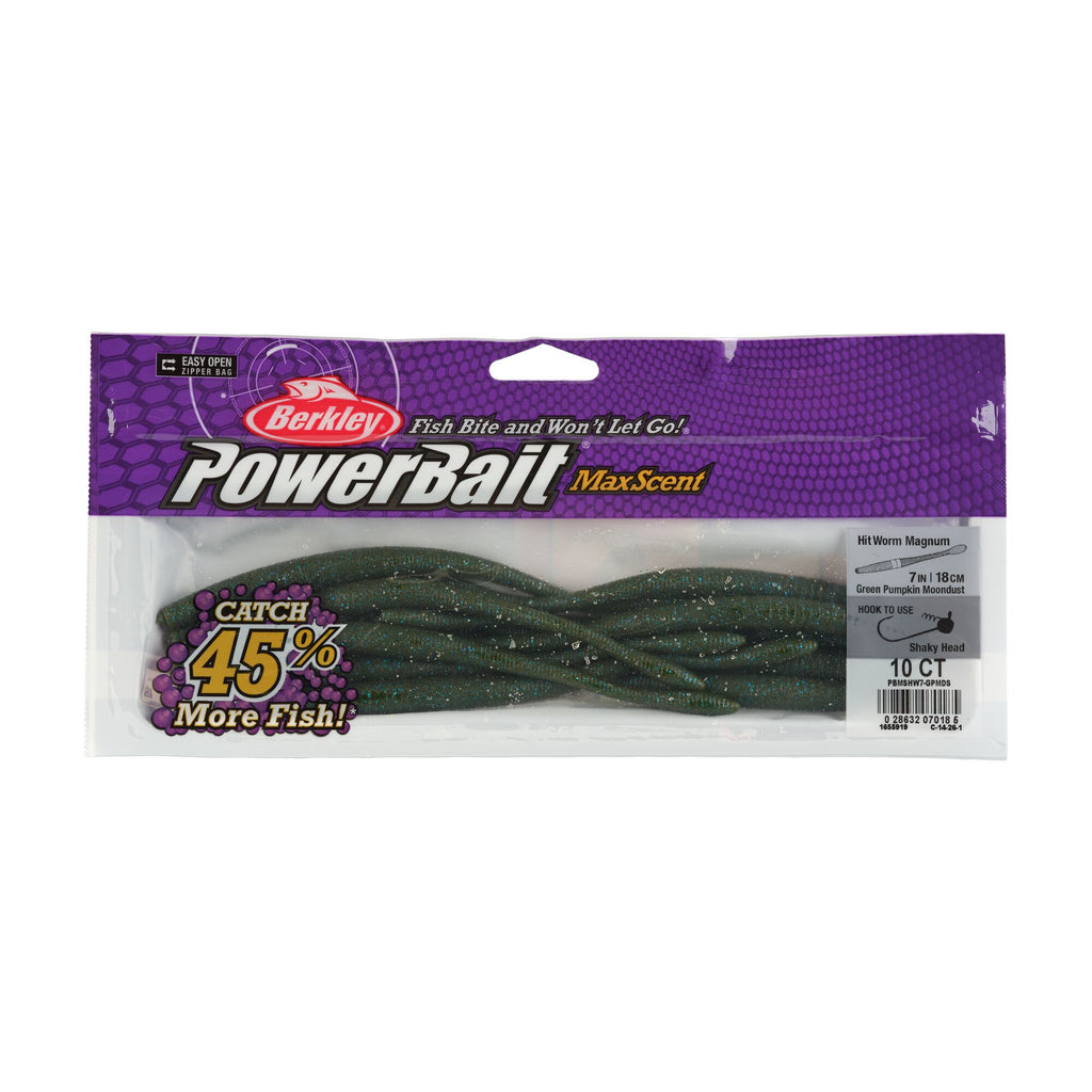 Berkley PowerBait® MaxScent Hit Worm Magnum