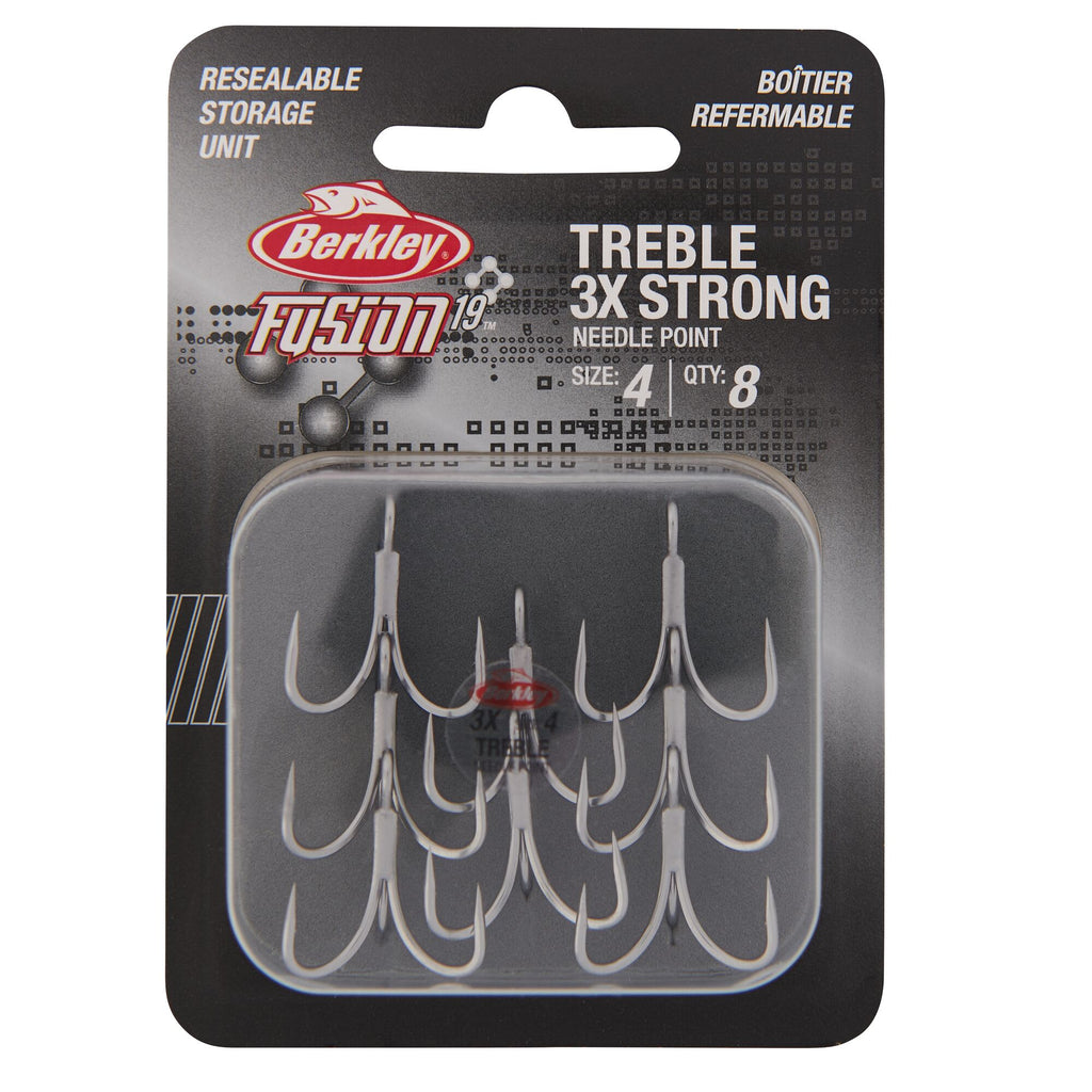 Berkley Fusion19™ Treble 3x Hooks