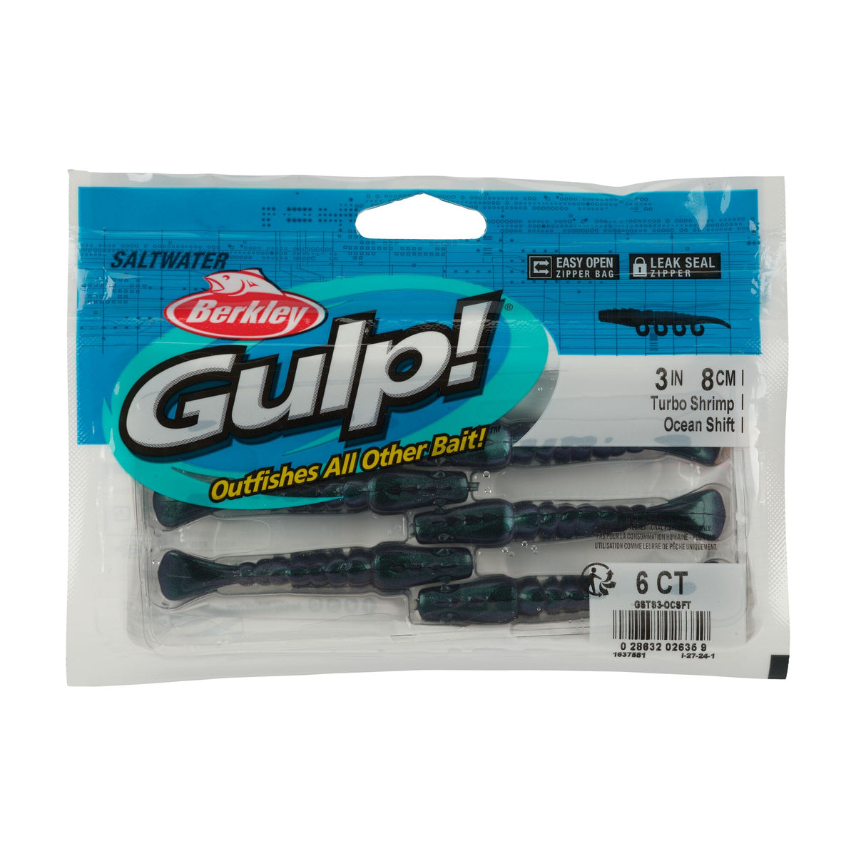 Berkley Gulp!® Saltwater Turbo Shrimp