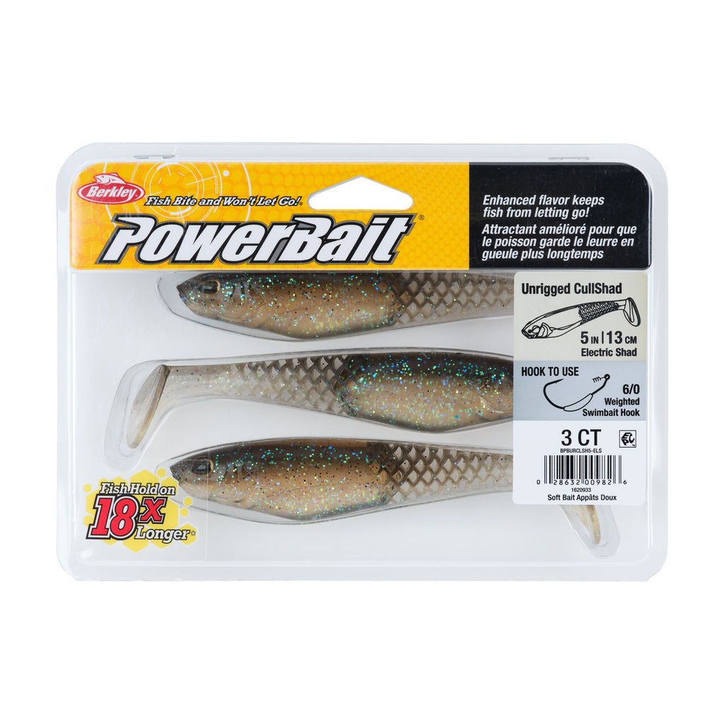 Berkley PowerBait® Unrigged CullShad