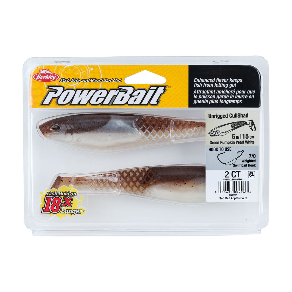 Berkley PowerBait® Unrigged CullShad