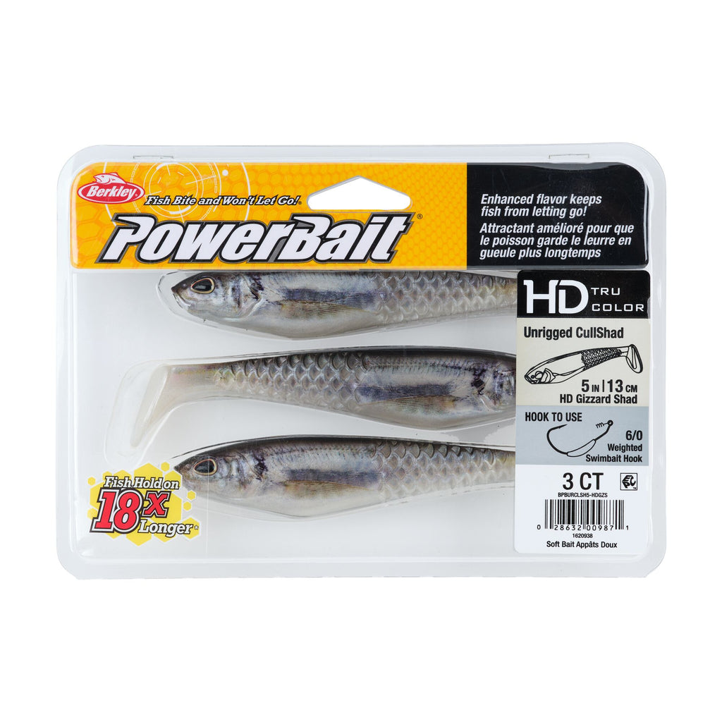 Berkley PowerBait® Unrigged CullShad