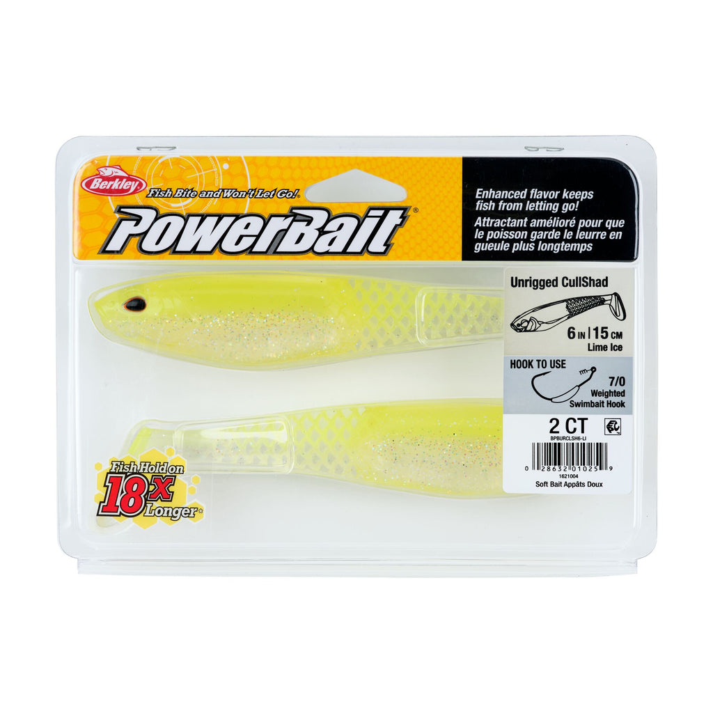Berkley PowerBait® Unrigged CullShad
