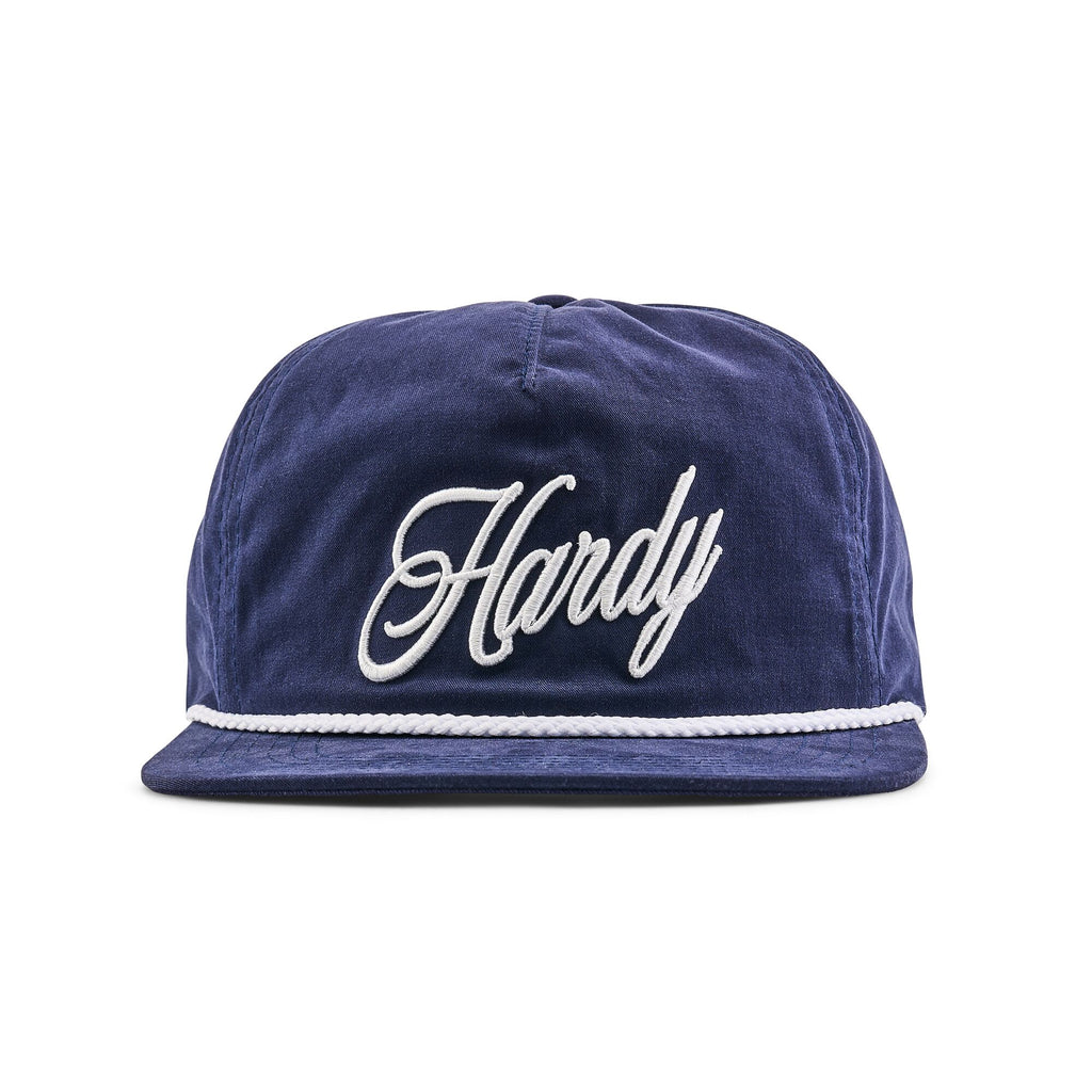 Hardy Script Embroidery Logo Rope Hat