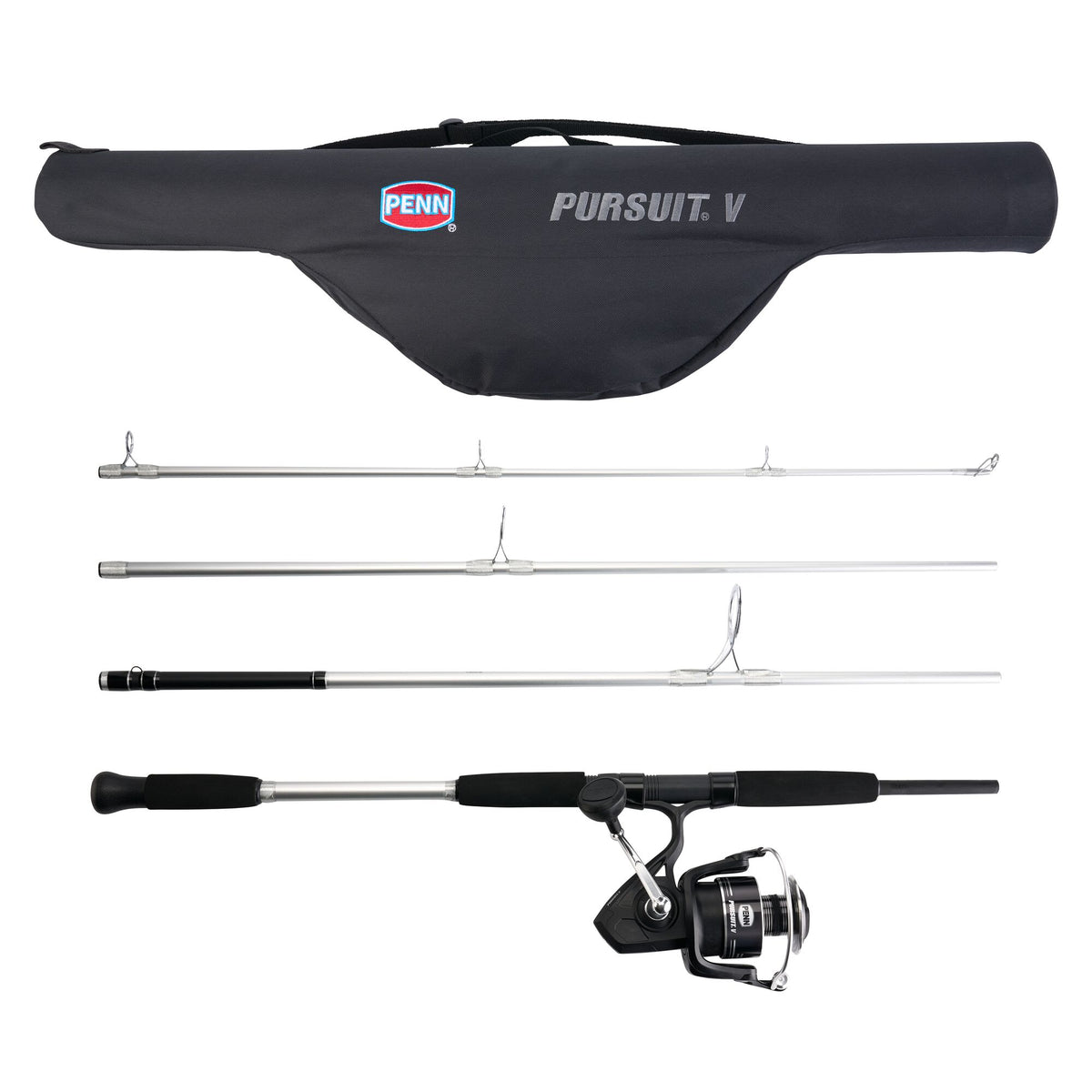 PENN Pursuit® V Travel Spinning Combo