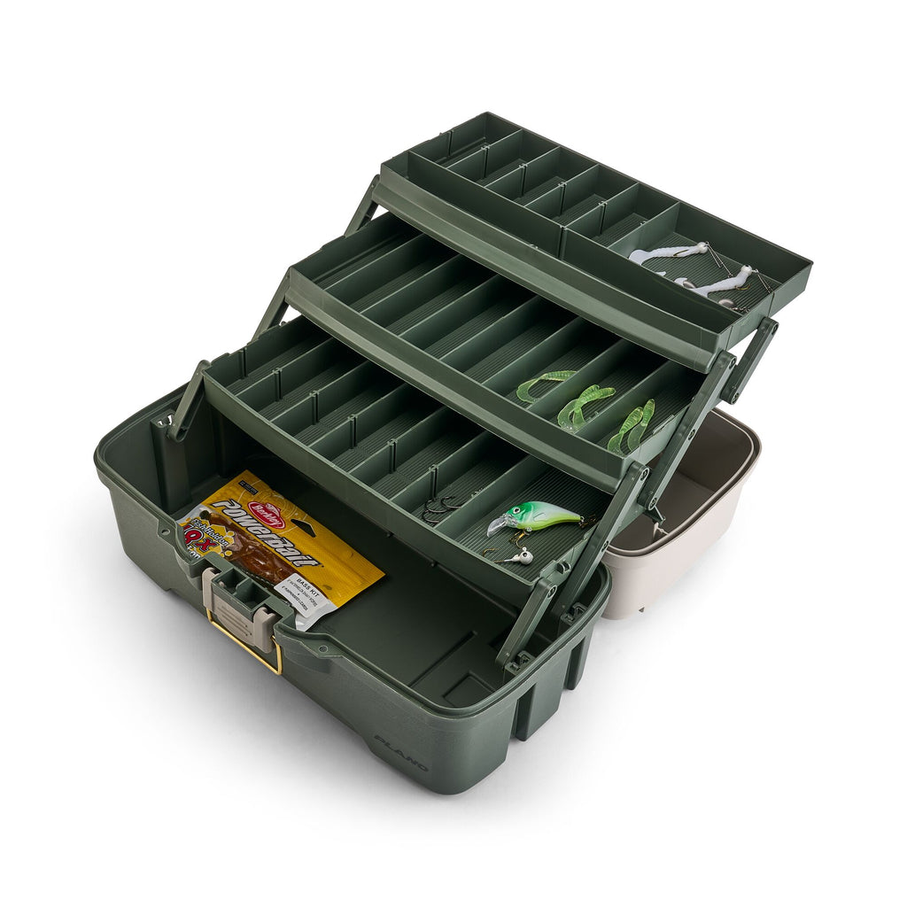 Plano Three-Tray Tackle Box Bass Kit