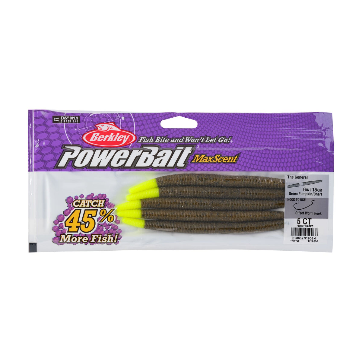 Berkley PowerBait® MaxScent The General