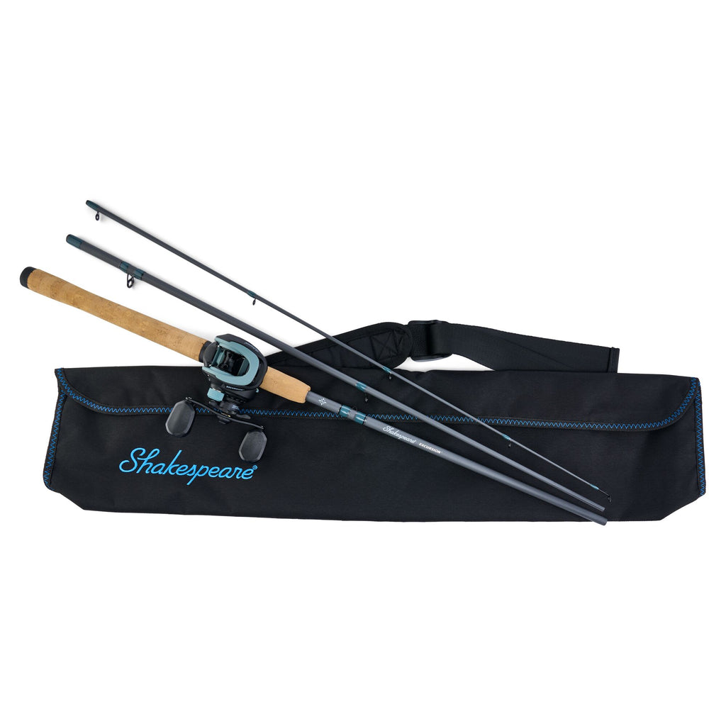 Shakespeare Excursion Baitcast Travel Combo