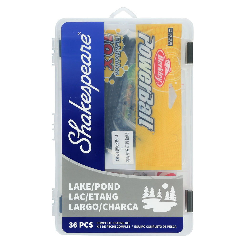 Shakespeare Catch More Fish® Lake Pond Spinning Kit