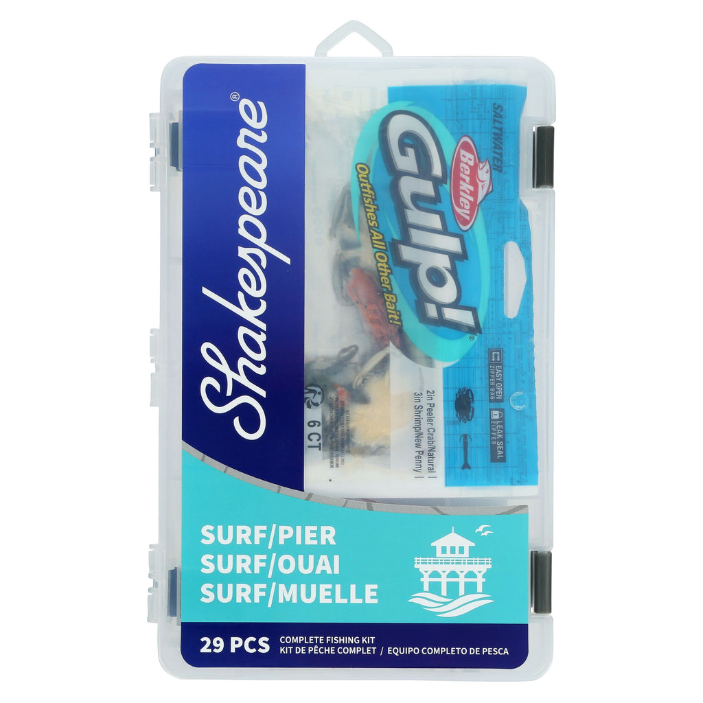 Shakespeare Catch More Fish® Surf Pier 7 Foot Spinning Kit