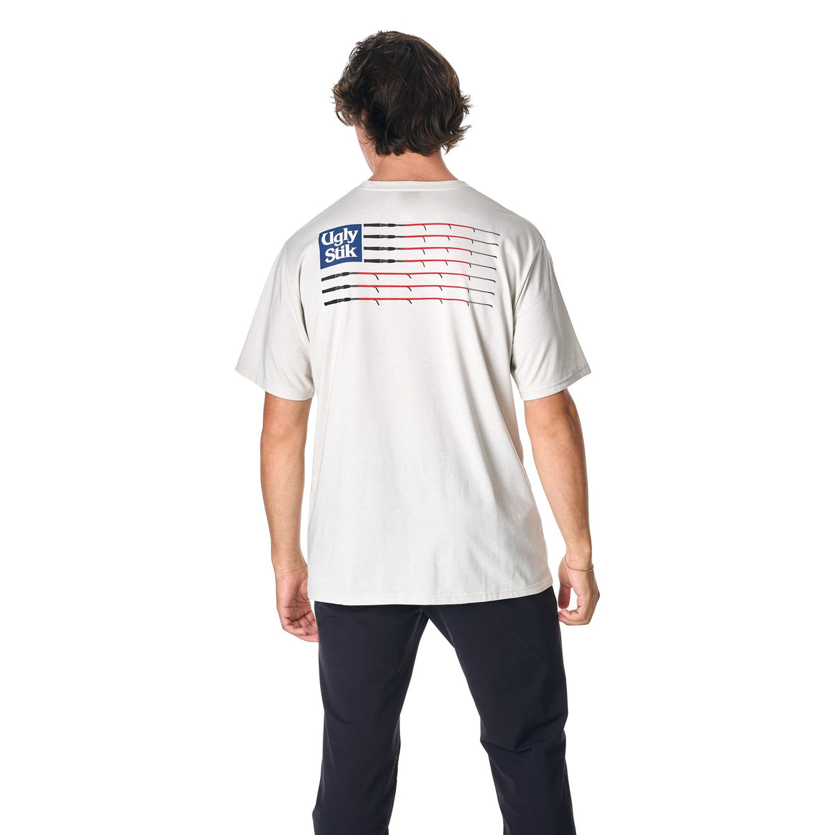 Ugly Stik Rod Flag Tee